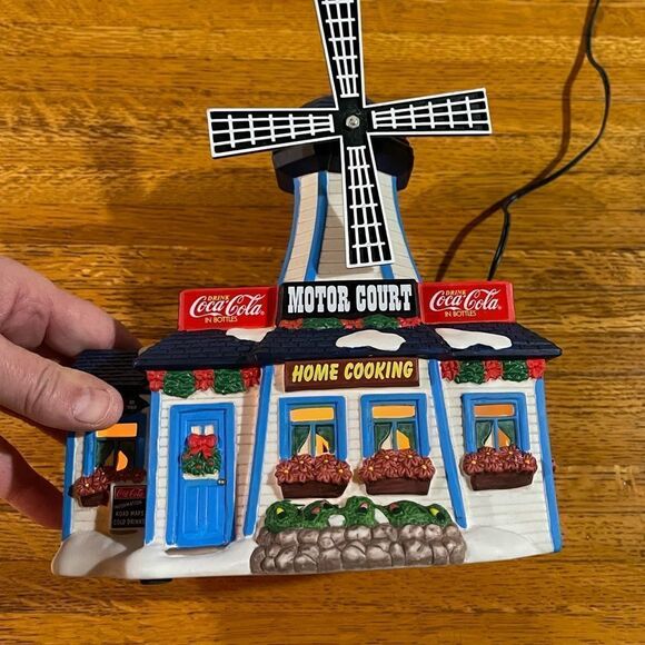 Coca Cola Coke Windmill Motor Court NWT - Picture 4 of 16